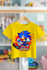 KİRPİ SONİC SEGA | PREMIUM KALİTE ÇOCUK TİŞÖRTÜ